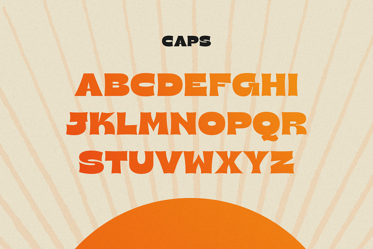 Sunday - Bold & Beautiful, a Serif Font by HipFonts (Photo 2 of 7)