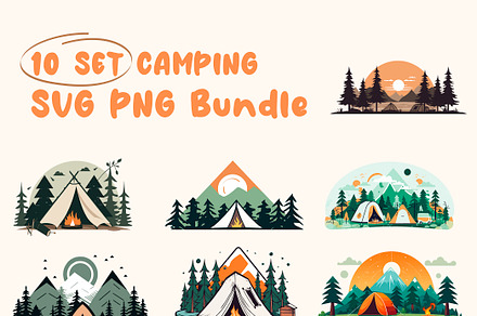 Love Camp SVG Bundle Set of 10