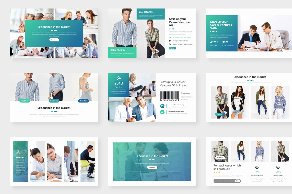 Process Overview Powerpoint Template, a Presentation Template by One ...