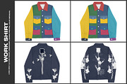 Work Shirt - Mockup, a Shirt Mockup by DaldSgh (Thumbnail 7 of 11)