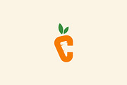 Letter C Carrot Logo Design Vector, a Branding & Logo Template by Vectoryzen (Thumbnail 2 of 2)