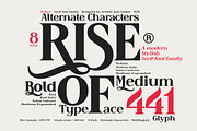Raiken - Serif font family, a Serif Font by Artistic & Unique (Thumbnail 5 of 14)