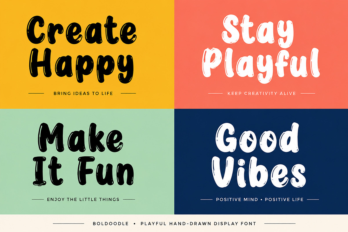 Boldoodle, a Script Font by Wow Magic (Photo 3 of 5)