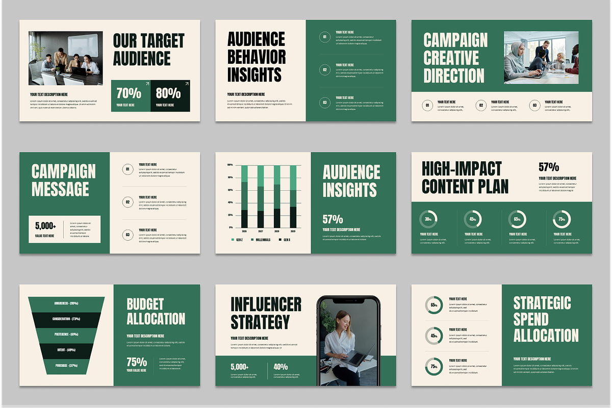 Promotion Campaign Plan Powerpoint, a Presentation Template by Sixtemp (Photo 2 of 3)