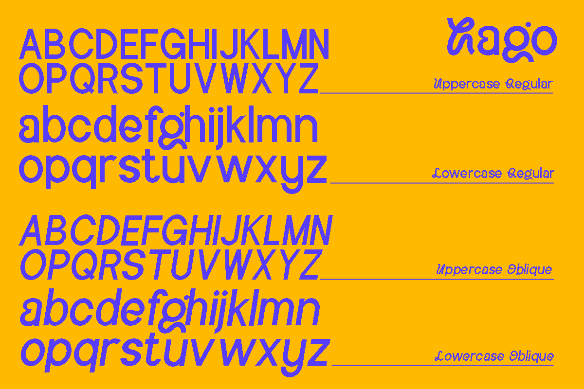 Hago - Playful Sans, a Sans Serif Font by Pandeka Studio (Photo 11 of 11)