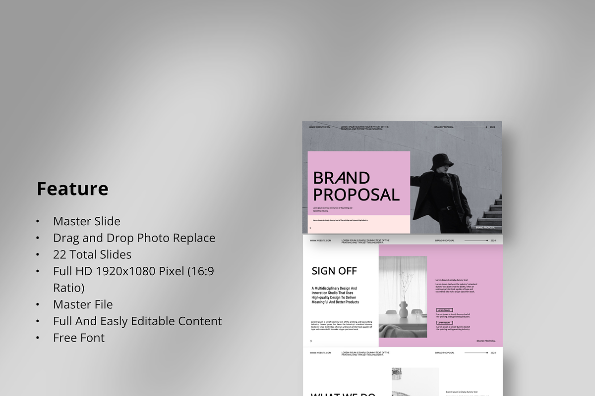 Brand Proposal Keynote, a Presentation Template by Spesifikstd (Photo 4 of 11)