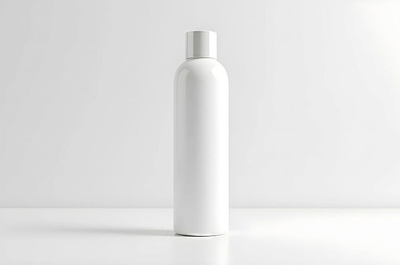Flat vector mockup of a plastic bott, a Photo by LOGOCREATIVE