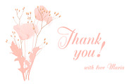 Blush Pink Flowers Poppies One Touch, an Illustration by MariiaVasilenko (Thumbnail 10 of 10)