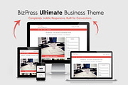 BizPress Local Business Theme, a WordPress Template by IdeaBox Themes (Thumbnail 1 of 5)