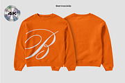 Boxy-fit Sweatshirt mockup download, an Apparel Mockup by Barmecide Mockup Studio (Thumbnail 1 of 3)