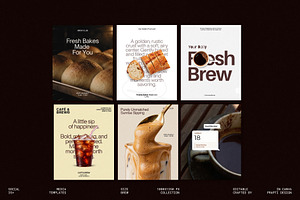 BREW | Cafe Social Media Kit (I)
