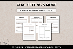 Business Planner Canva Template