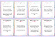 1000 Positive Affirmations For Women, a Stationery Template by Mustafiz (Thumbnail 6 of 8)