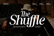 The Shuffle - Retro Serif Font, a Serif Font by Flawless And Co (Thumbnail 1 of 10)