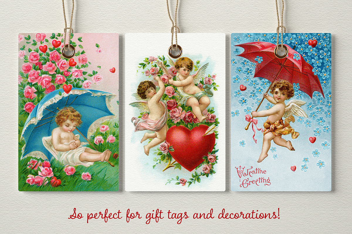 Vintage Valentine Illustrations, an Illustration by French Kiss Collections (Photo 9 of 13)