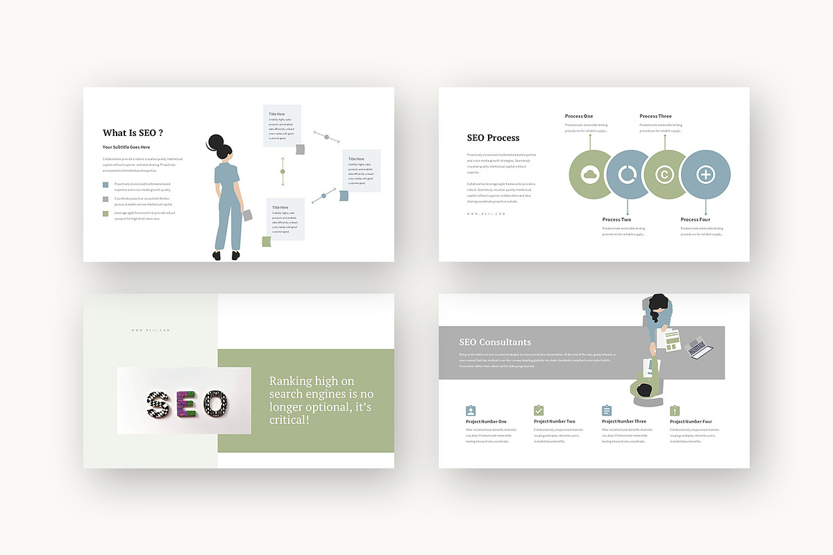 Rvii : Marketing Plan Keynote, a Presentation Template by Punkl Camp (Photo 4 of 16)