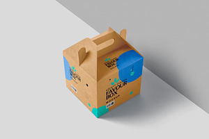 Goody Favor Box Mockups