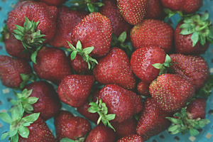 Summer berries stock photo containing strawberry and food photography