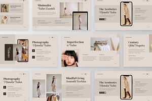 Minimalist Fashion Keynote Template