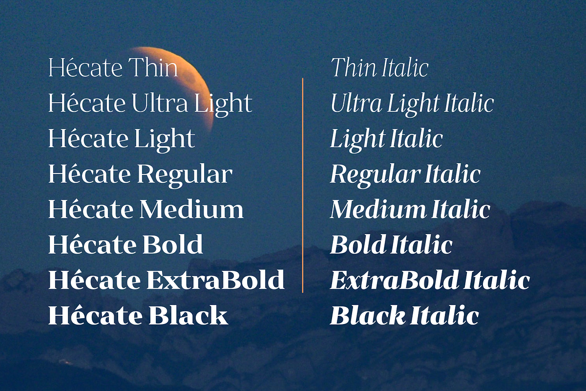 Hécate, a Serif Font by OceaneM (Photo 3 of 6)