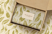 Summer Green Painted Leaves, a Pattern Graphic by MalyskaStudio (Thumbnail 7 of 13)