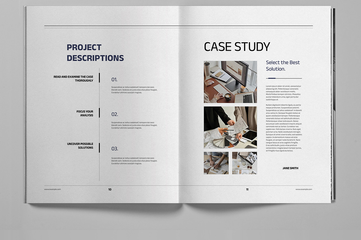 Company Overview Brochure Template, a Brochure Template by Boris Cupac (Photo 7 of 7)