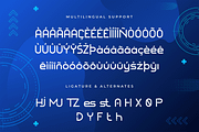 Cyberwave – A Modern Futuristic Font, a Sans Serif Font by overlaytemplates (Thumbnail 5 of 5)