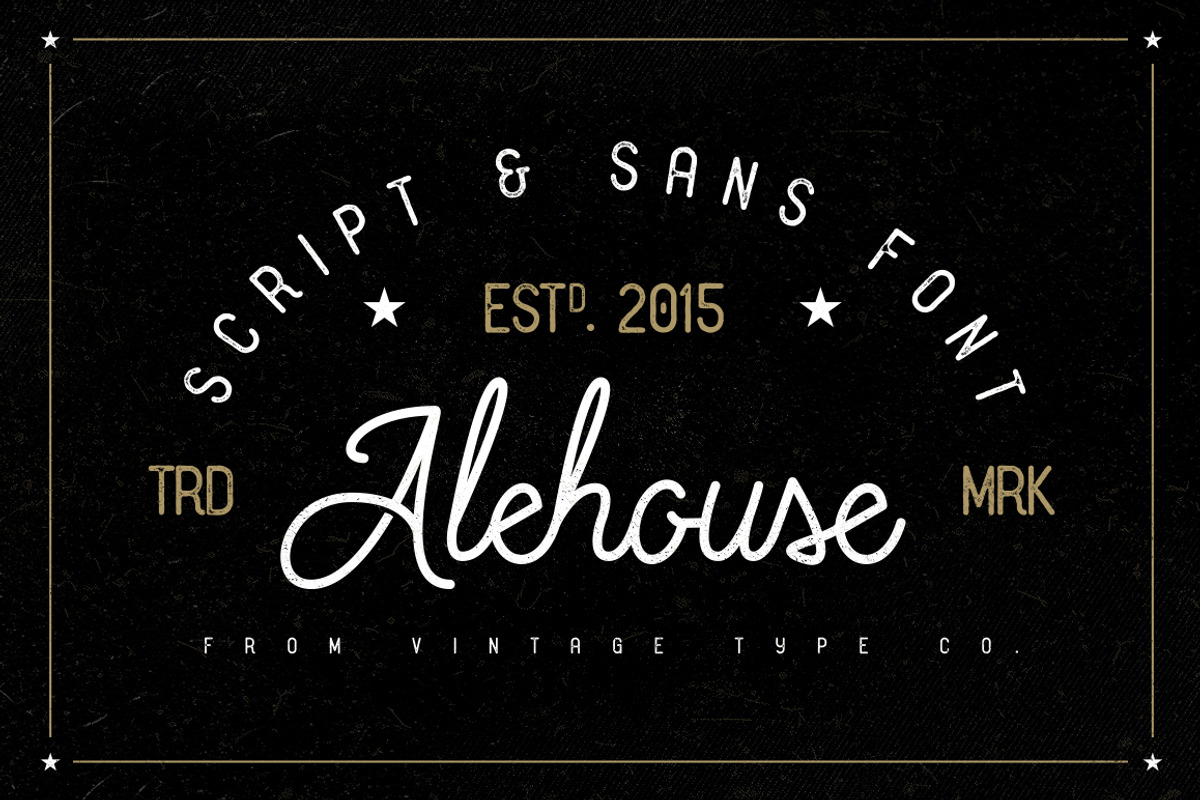 Alehouse Combo Font