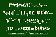 Heatrix Sans Serif Display, a Sans Serif Font by Storytype Studio (Thumbnail 6 of 15)