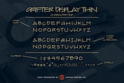 Grifter Architect Blueprint Writing, a Font by Haynie Design Co. (Thumbnail 7 of 9)