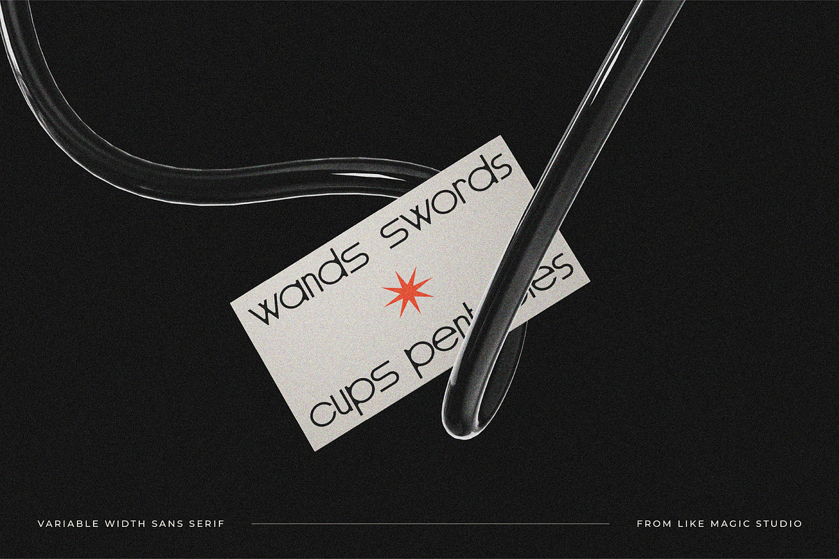 Oracle - Mixed Width Sans Serif, a Sans Serif Font by Like Magic Studio (Photo 9 of 9)