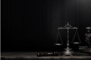 Justice background. Generate Ai, an Illustration by Ylivdesign