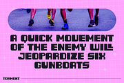 Tormunt - Bold Display Font, a Sans Serif Font by aditvest (Thumbnail 2 of 6)