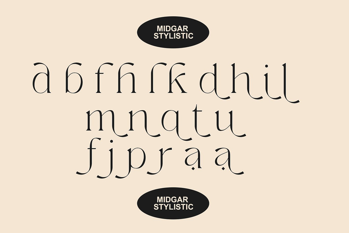 Moarigt Elegant Ligature Serif, a Serif Font by Luna Shop (Photo 4 of 10)