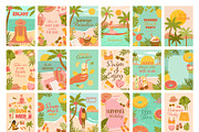 Tropical Summer Beach Illustrations, a Background Graphic by CreativeChristiana (Thumbnail 8 of 14)