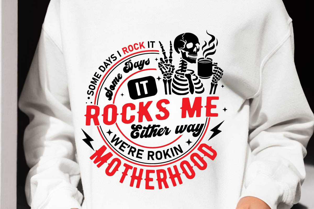 Skelton Motherhood Svg Png T-Shirt, an Object Graphic by Digi_Design_World (Photo 3 of 4)