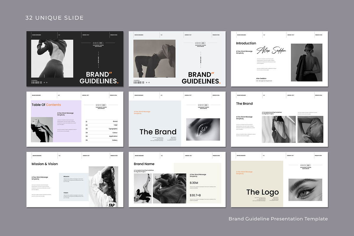 Brand Guidelines Presentation Templa, a Presentation Template by Slide-Agency (Photo 7 of 13)