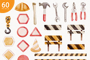 Construction Vehicle Clipart, a Transportation Illustration by TitaLivingArt (Thumbnail 5 of 10)