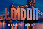 Exhotic – Industrial Bold Sans Serif, a Sans Serif Font by Letterara (Thumbnail 2 of 11)