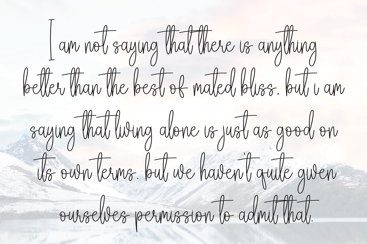 Love Procreate | Script Font, a Handwritten Font by Scratchones (Photo 6 of 9)