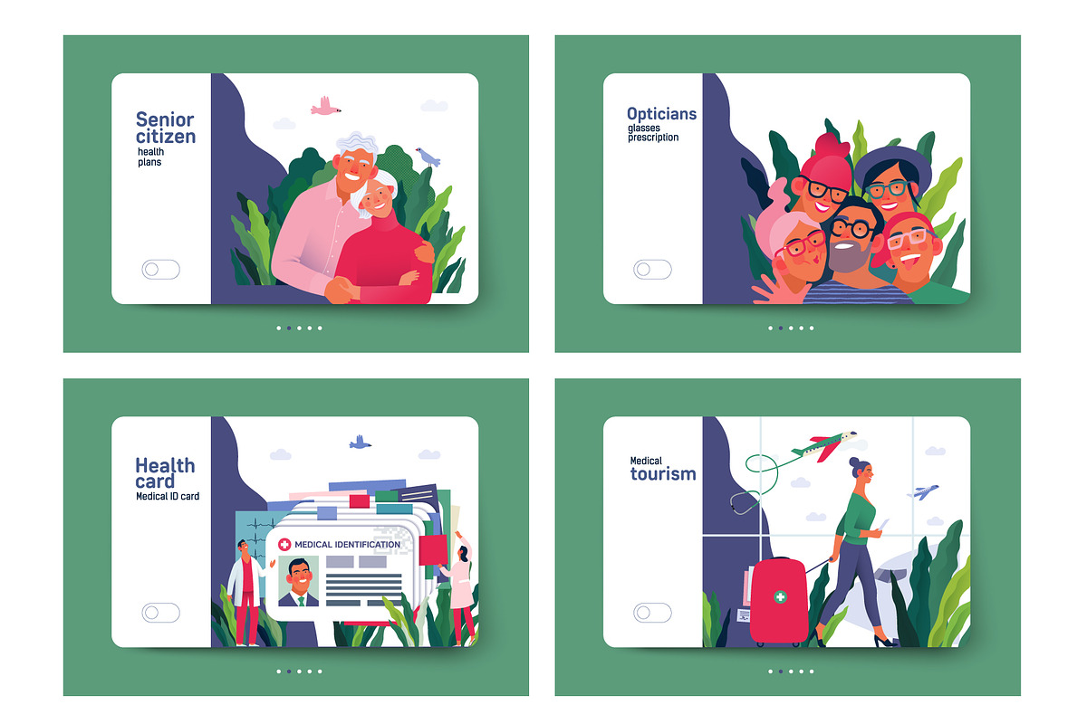 Part 1 Medical website illustrations, a Healthcare Illustration by Grivina's shop (Photo 31 of 37)