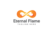 Eternal Flame Infinity Logo Design, a Branding & Logo Template by yopie (Thumbnail 1 of 3)