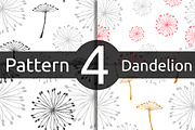 Dandelion Pattern, a Pattern Graphic by Luis Quesada Design (Thumbnail 1 of 3)