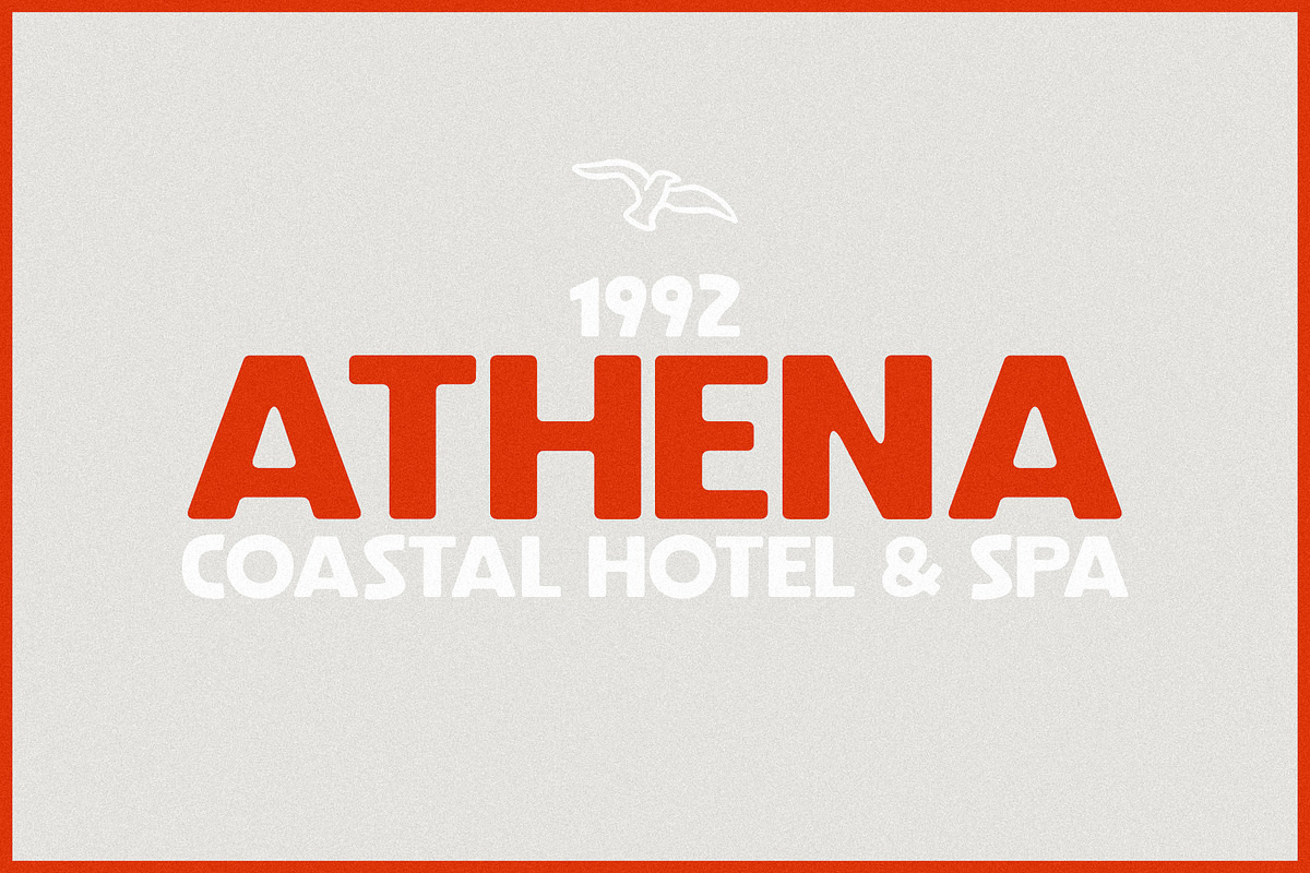 Parome - Vintage Summer Sans Serif, a Sans Serif Font by Schrifted Type (Photo 2 of 8)