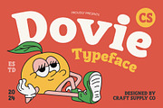 CS Dovie – Retro Font, a Serif Font by Craft Supply Co. (Thumbnail 1 of 8)