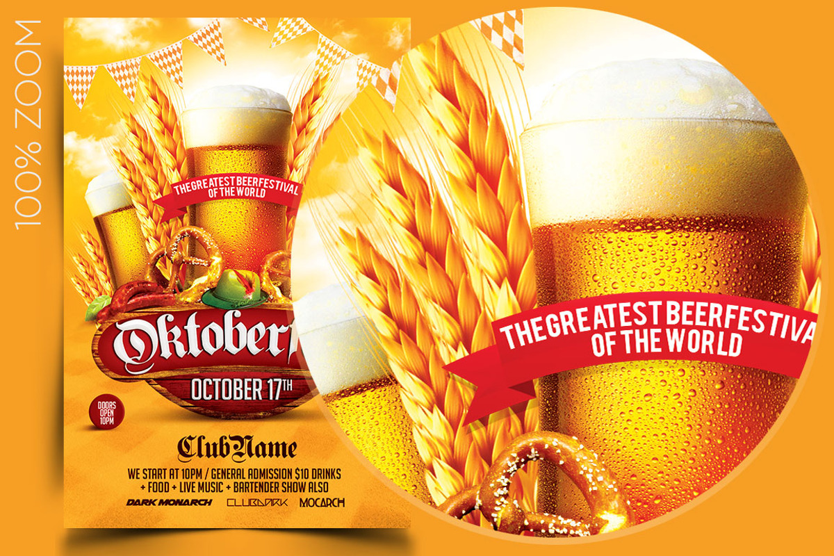 Oktoberfest Flyer, a Flyer Template by darkmonarch (Photo 2 of 3)