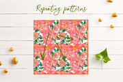 Peony Pattern Crayons  Seamless, a Pattern Graphic by Lucyinyourheart (Thumbnail 9 of 10)