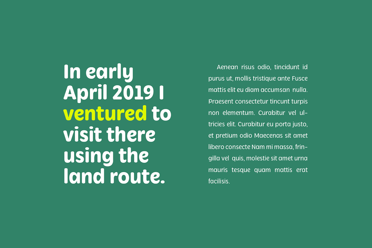 Mithella, a Sans Serif Font by Lafontype (Photo 4 of 8)