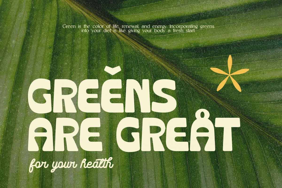 Crupies - Retro Bold Font, a Sans Serif Font by Dikas Studio (Photo 5 of 12)