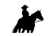 Western Cowboy Horse Silhouette Bund, an Illustration by Designs_River (Thumbnail 37 of 51)